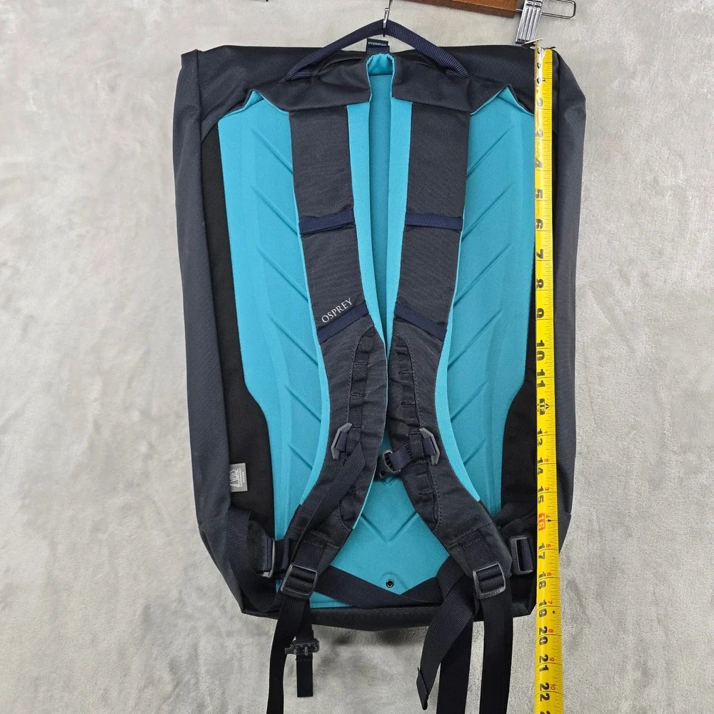 Osprey Zealot 30 Backpack Unisex‎ OS Black Teal Climbing Commuter Pack NEW